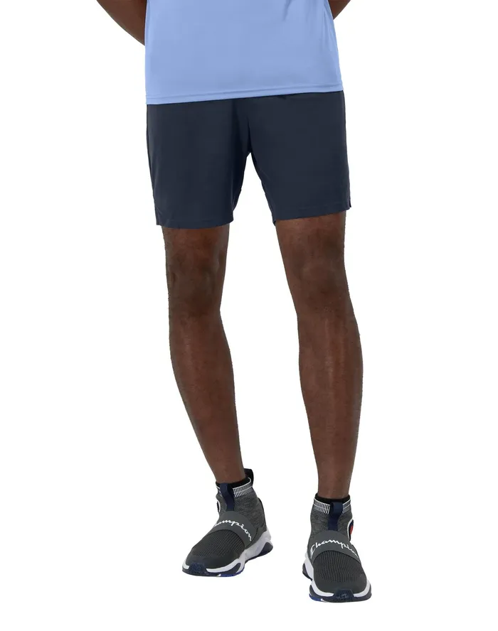 Sport Shorts Moisture Wicking 7034 Navy Men Champion Shorts
