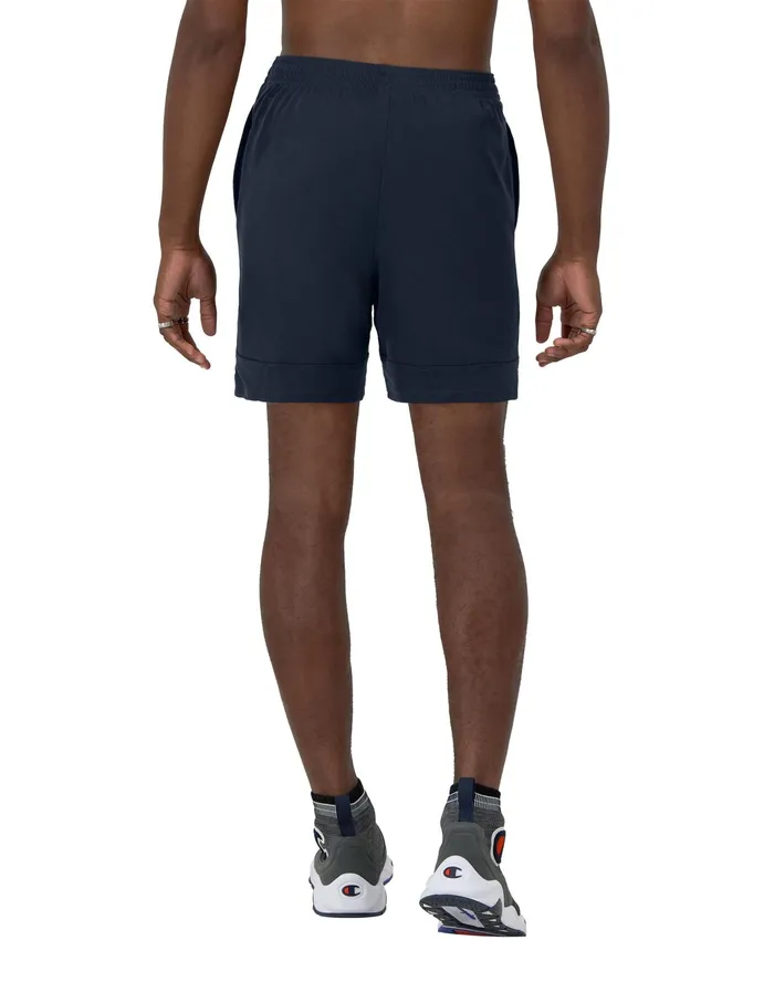 Sport Shorts Moisture Wicking 7034 Navy Men Champion Shorts