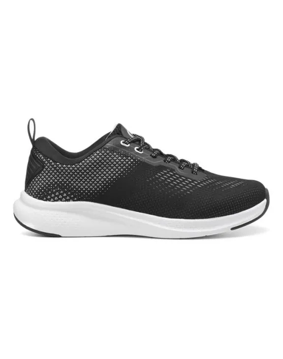 Sprint Shoes Black Mens Hotter Casual Shoes
