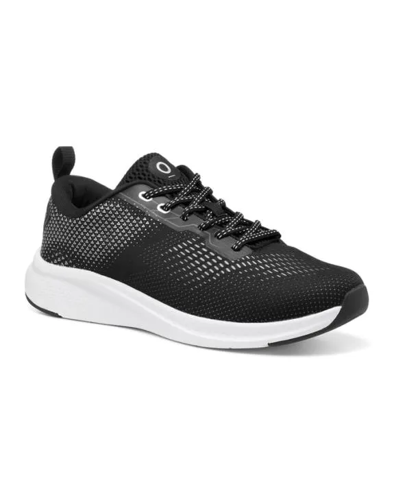 Sprint Shoes Black Mens Hotter Casual Shoes