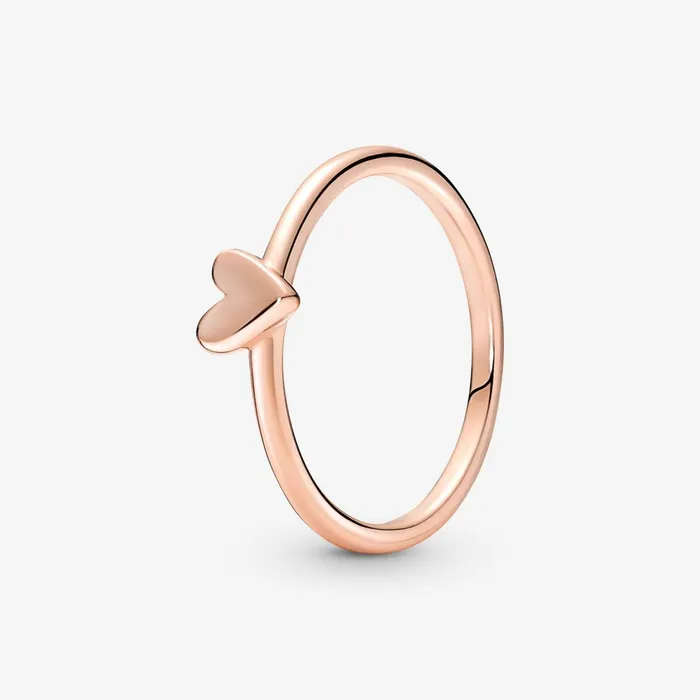 Stackable Rings Women Pandora Freehand Heart Ring