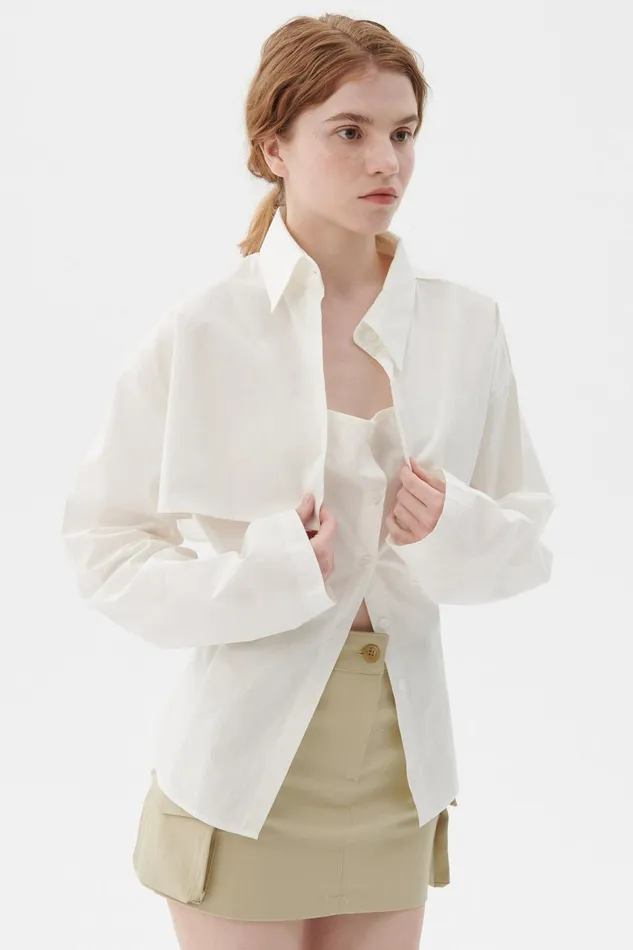 Storets Ainsley Cami And Shirt Set Women Shirts and Blouses Storets Ainsley Cami And Shirt Set Women Shirts and Blouses