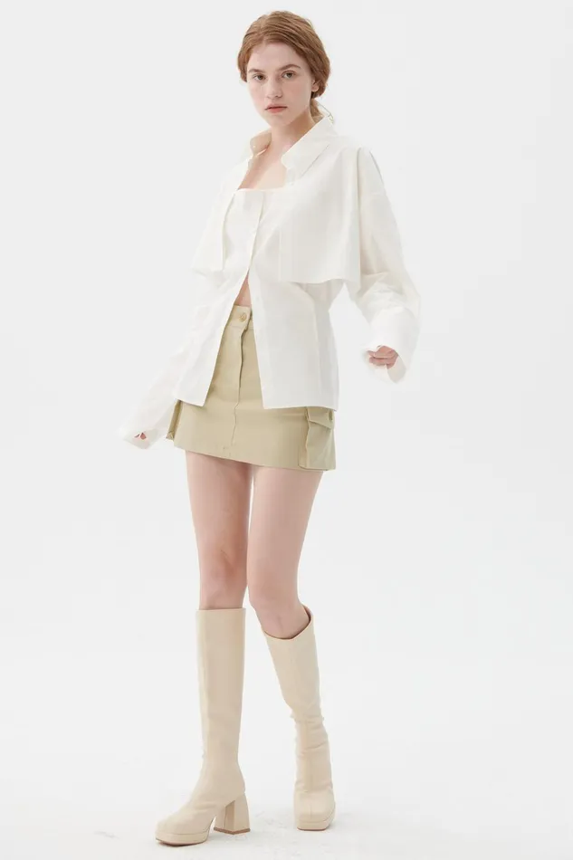 Storets Ainsley Cami And Shirt Set Women Shirts and Blouses Storets Ainsley Cami And Shirt Set Women Shirts and Blouses