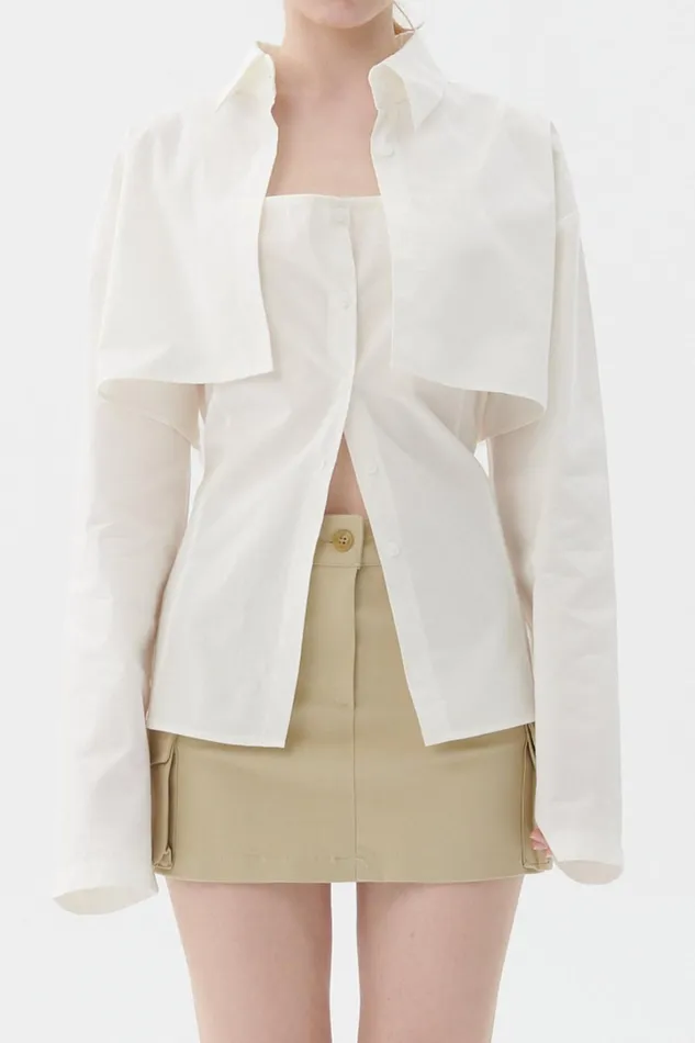Storets Ainsley Cami And Shirt Set Women Shirts and Blouses Storets Ainsley Cami And Shirt Set Women Shirts and Blouses
