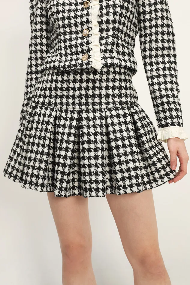 Storets Andrea Houndstooth Skort Women Skirts