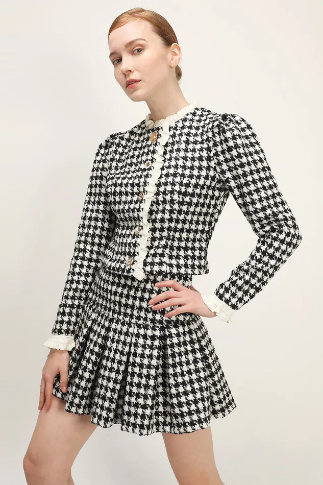 Storets Andrea Houndstooth Skort Women Skirts