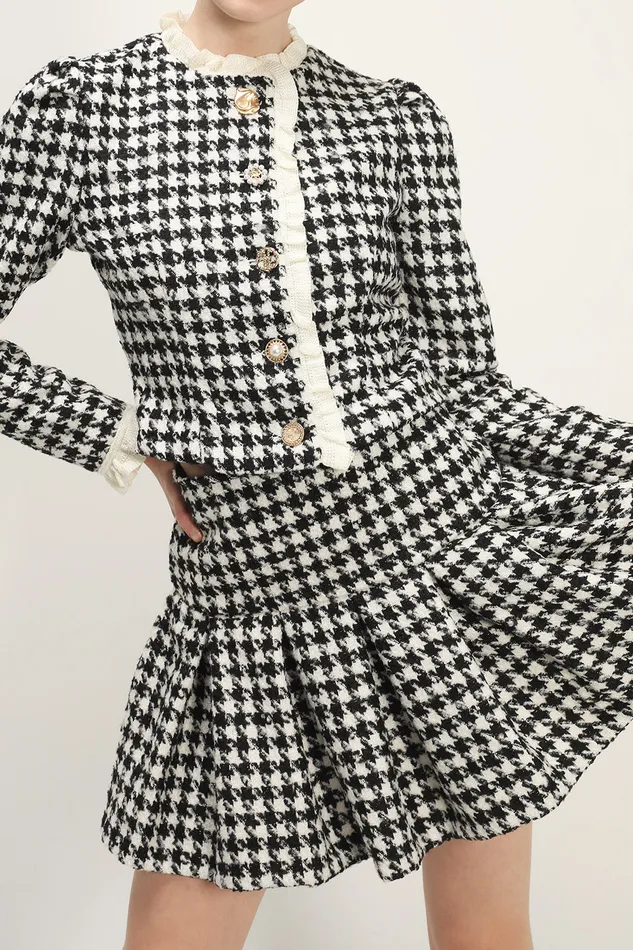 Storets Andrea Houndstooth Skort Women Skirts