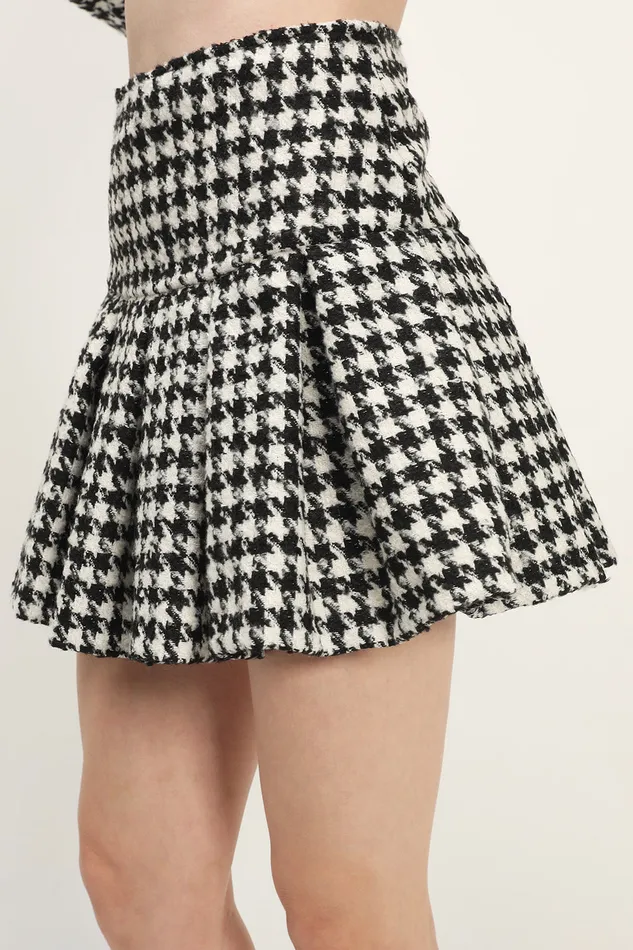 Storets Andrea Houndstooth Skort Women Skirts