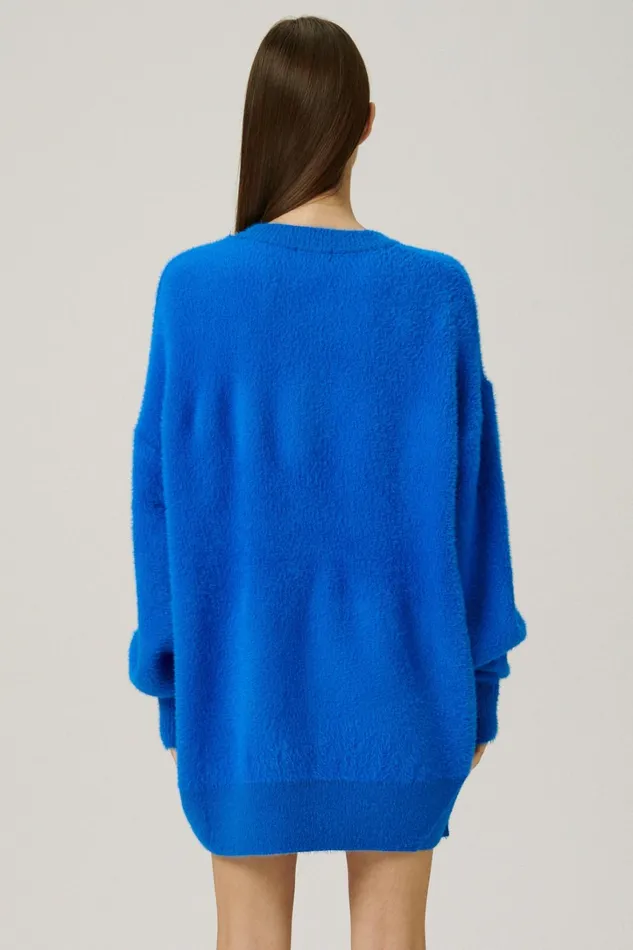 Storets Andy Fuzzy SweaterDress Women Sweaters and Knitwears