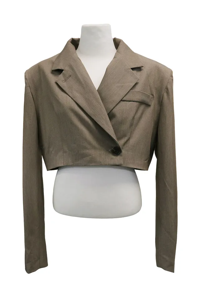 Storets Arianna Padded Crop Jacket Women Blazer