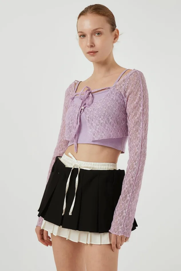 Storets Ava Top and Cardi Set Women Cardigan Storets Ava Top and Cardi Set Women Cardigan