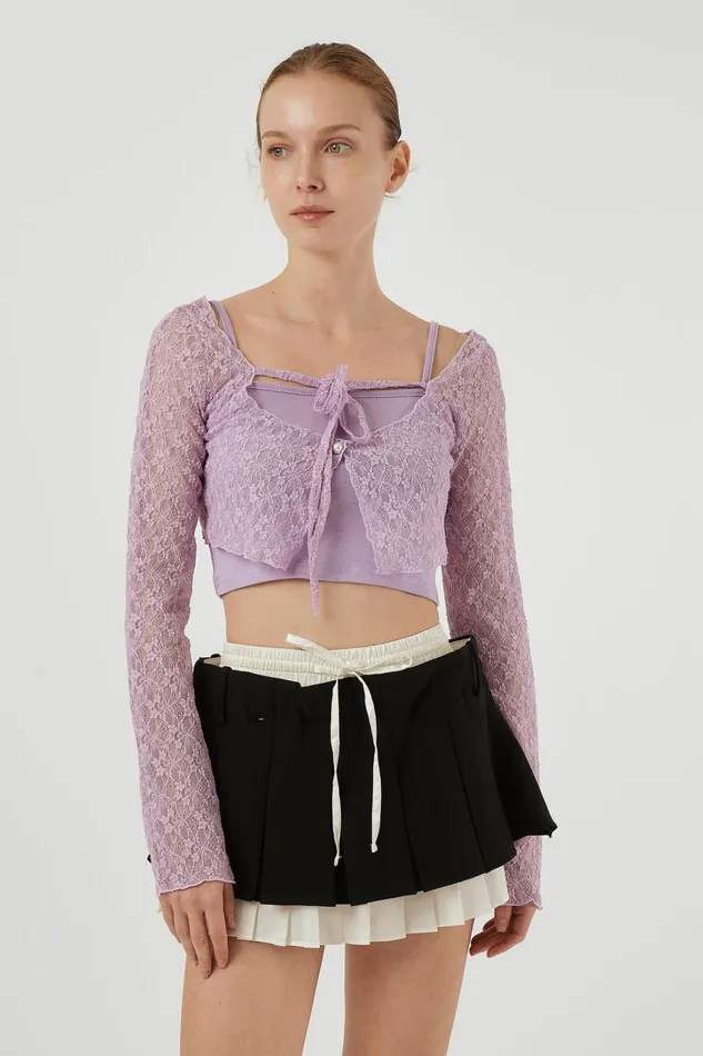 Storets Ava Top and Cardi Set Women Cardigan Storets Ava Top and Cardi Set Women Cardigan