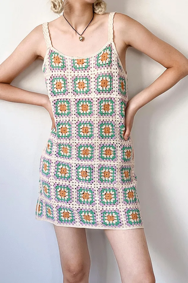 Storets Beverly Crochet Mini Dress Women Mini Dresses