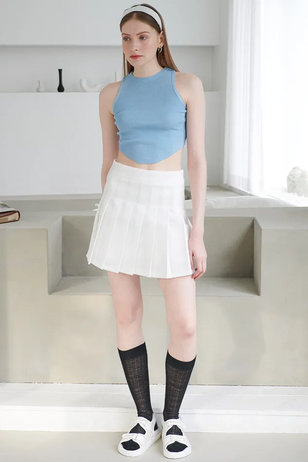 Storets Ceci Knitted Tank Top Women Crop Tops Storets Ceci Knitted Tank Top Women Crop Tops