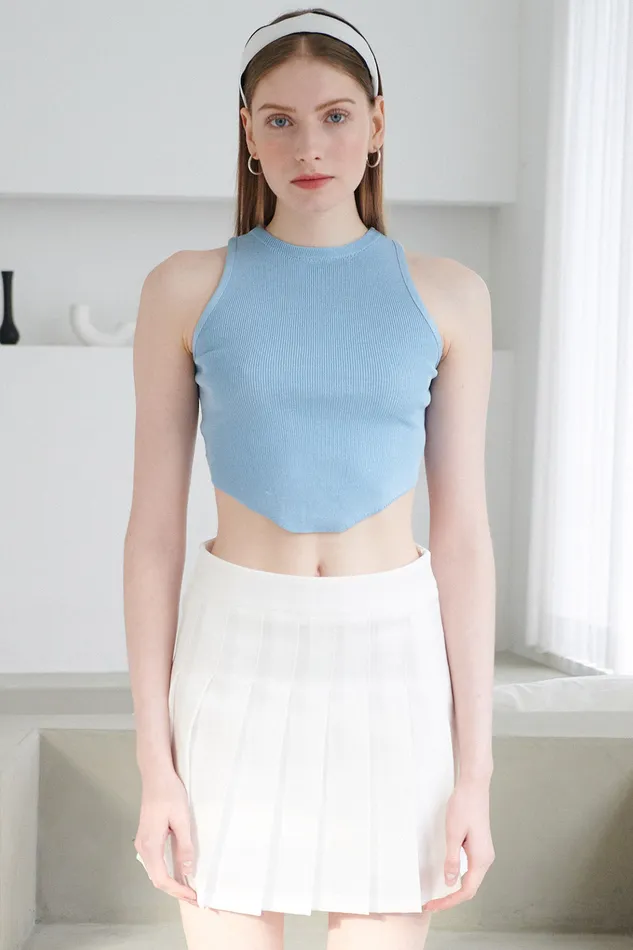 Storets Ceci Knitted Tank Top Women Crop Tops Storets Ceci Knitted Tank Top Women Crop Tops