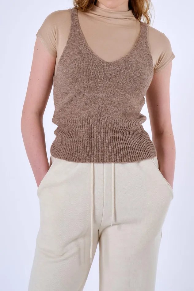 Storets Chantal Oversized Knitted Top And Cardi Set Women Tops Storets Chantal Oversized Knitted Top And Cardi Set Women Tops