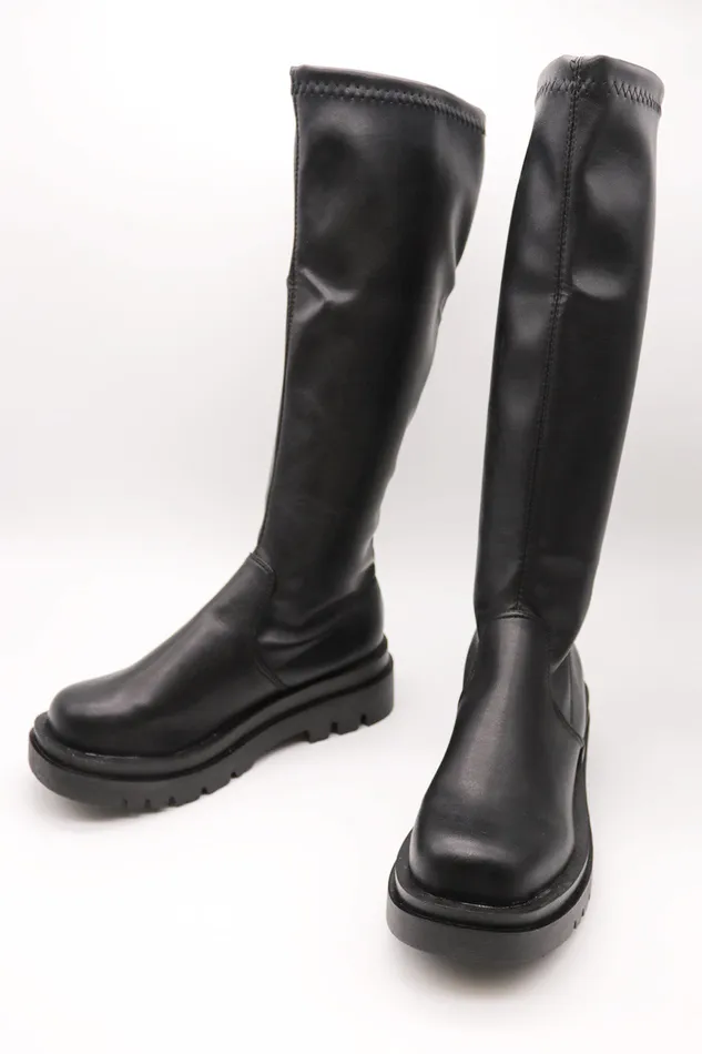 Storets Claire Stretchy Flatform Boots Women Shoes