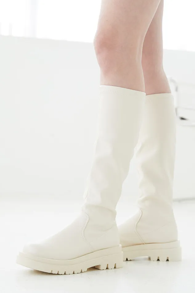Storets Claire Stretchy Flatform Boots Women Shoes