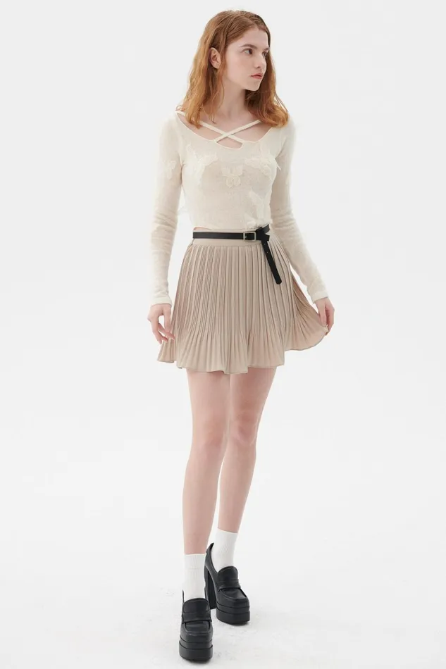 Storets Darby Pleated Skorts Women Skirts