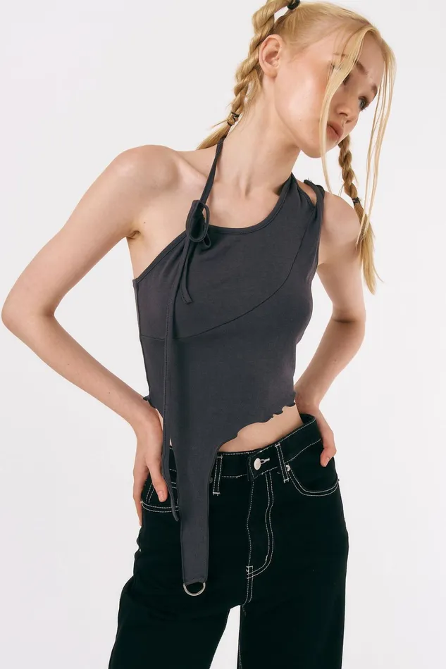 Storets Dasha Halter Top Women Tops