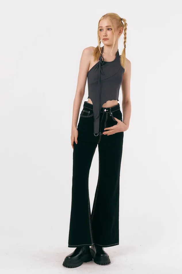 Storets Dasha Halter Top Women Tops