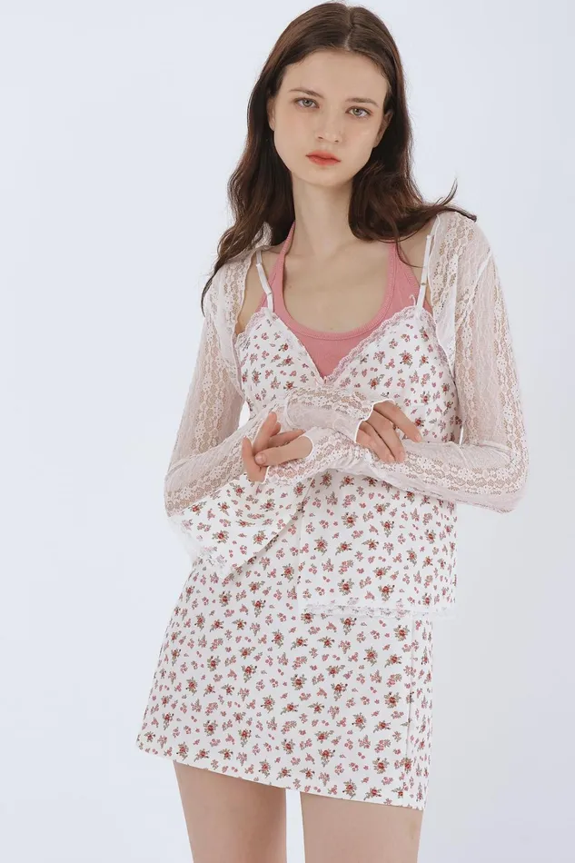 Storets Gemma Floral Mini Skirt Women Skirts