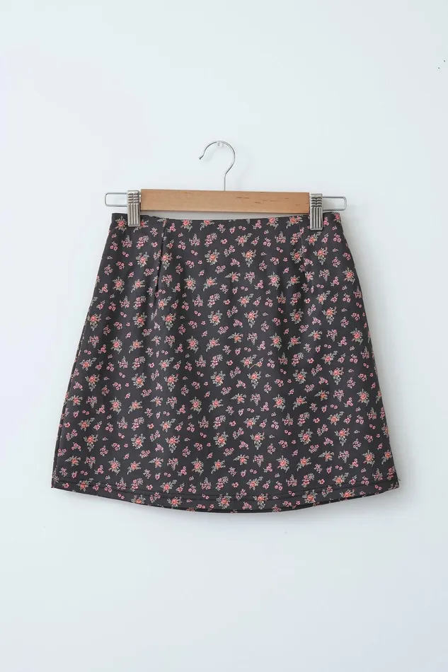 Storets Gemma Floral Mini Skirt Women Skirts Storets Gemma Floral Mini Skirt Women Skirts