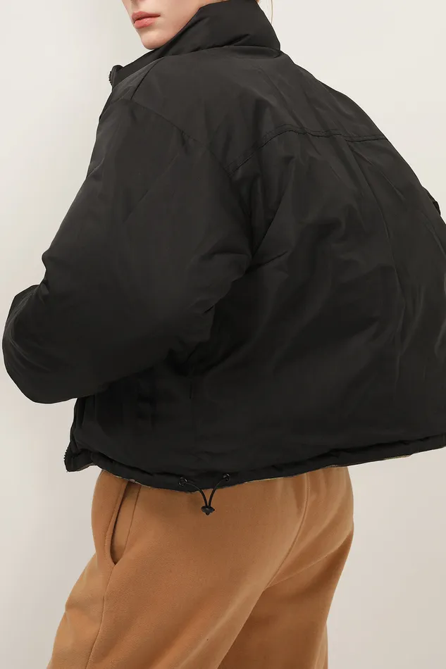 Storets Hazel Reversible Printed Puffer Jacket Women Jackets and Coats
