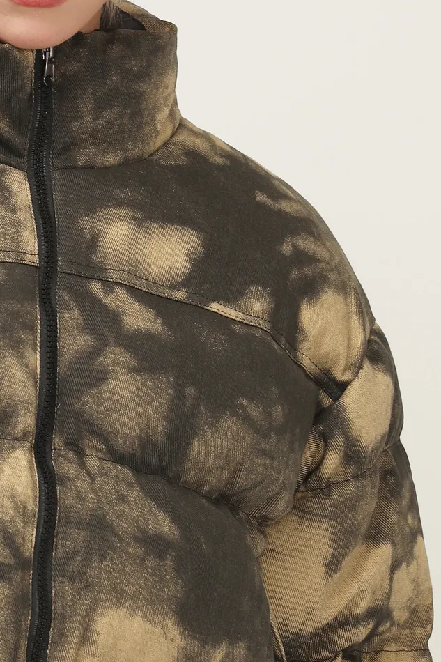 Storets Hazel Reversible Printed Puffer Jacket Women Jackets and Coats