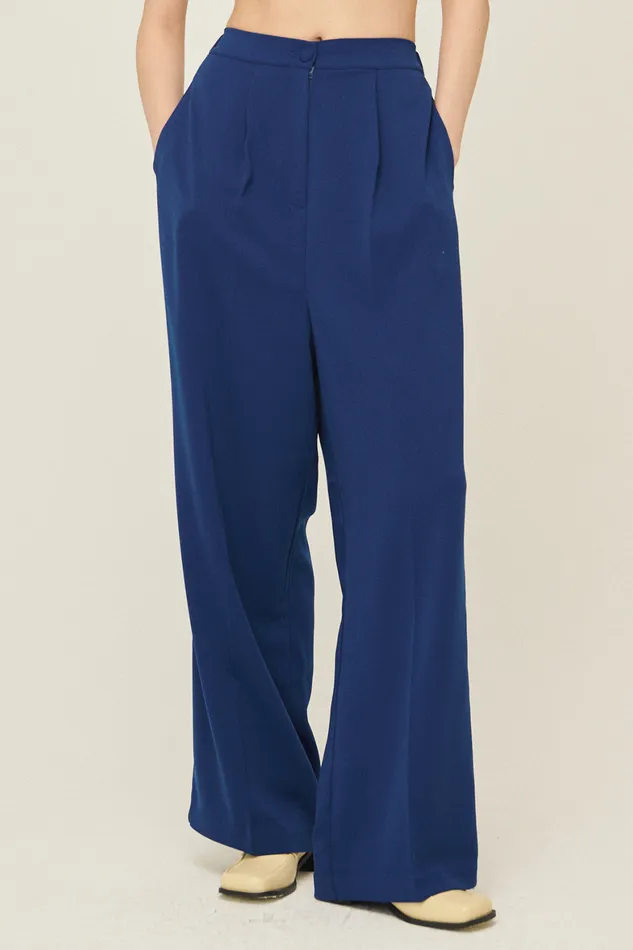 Storets Jania High Wide Leg Pants Women Trousers