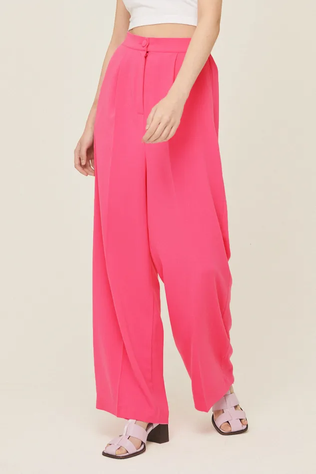 Storets Jania High Wide Leg Pants Women Trousers