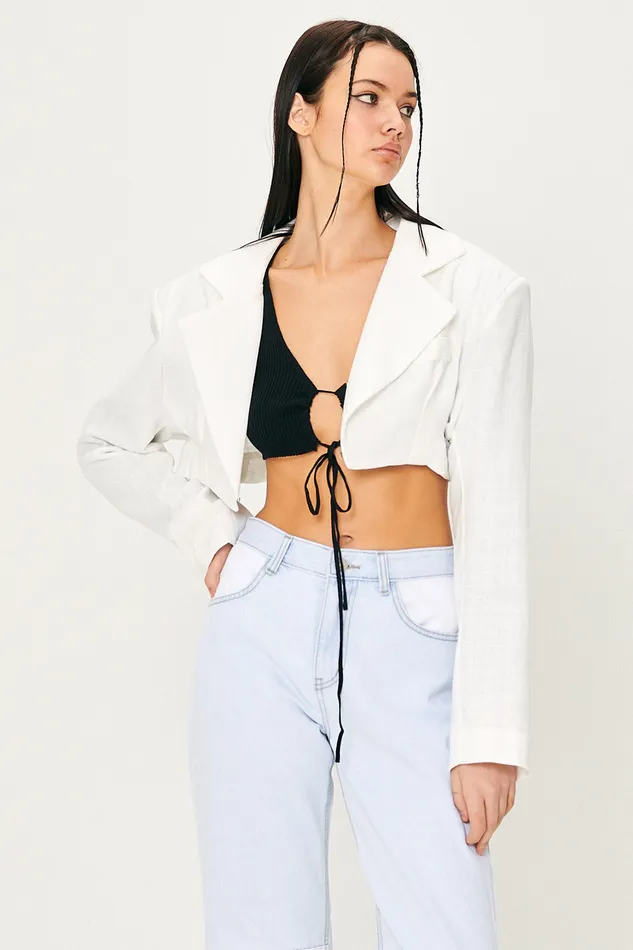 Storets Jennifer Cropped Jacket Women Blazer