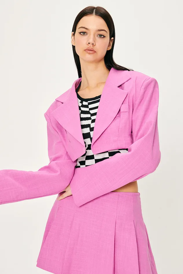 Storets Jennifer Cropped Jacket Women Blazer