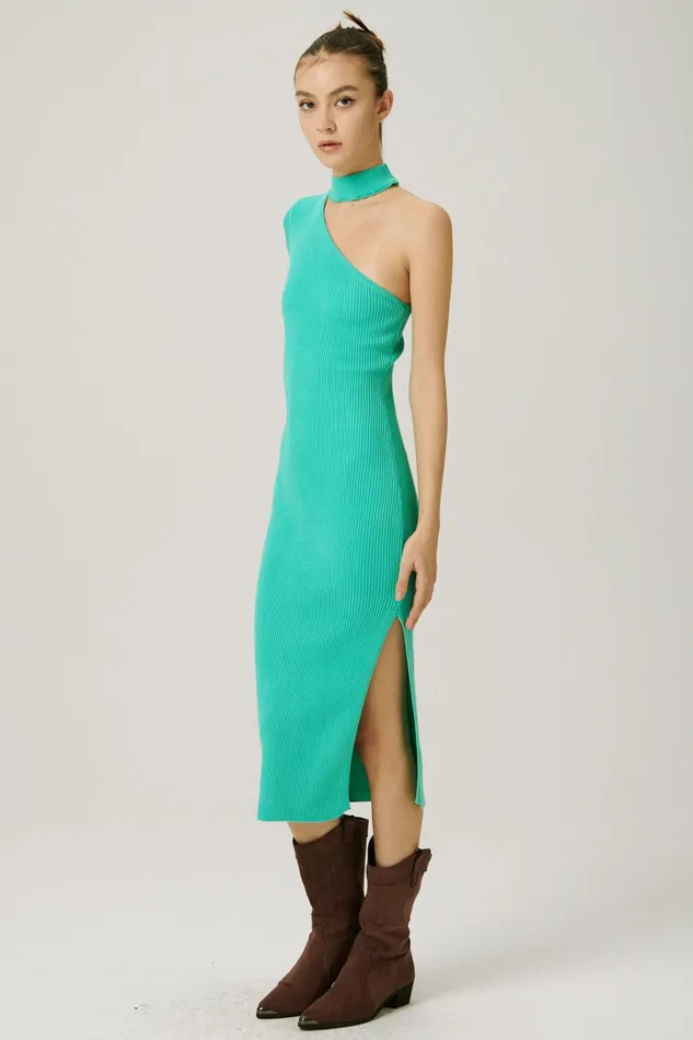 Storets Kiara One Shoulder Dress Women Sweaters and Knitwears