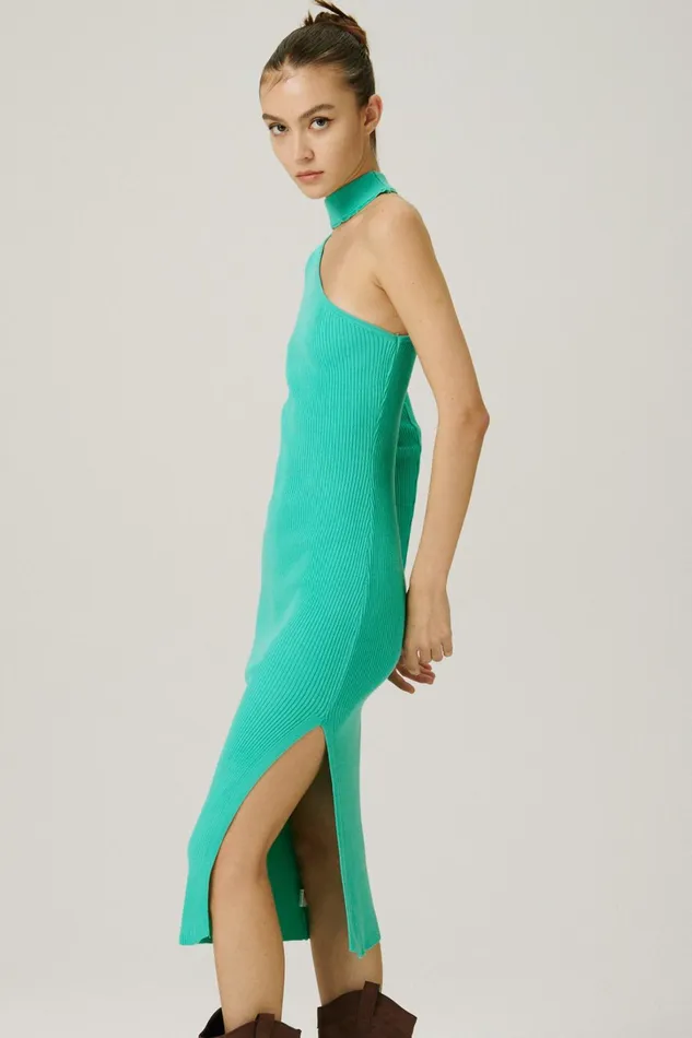 Storets Kiara One Shoulder Dress Women Sweaters and Knitwears