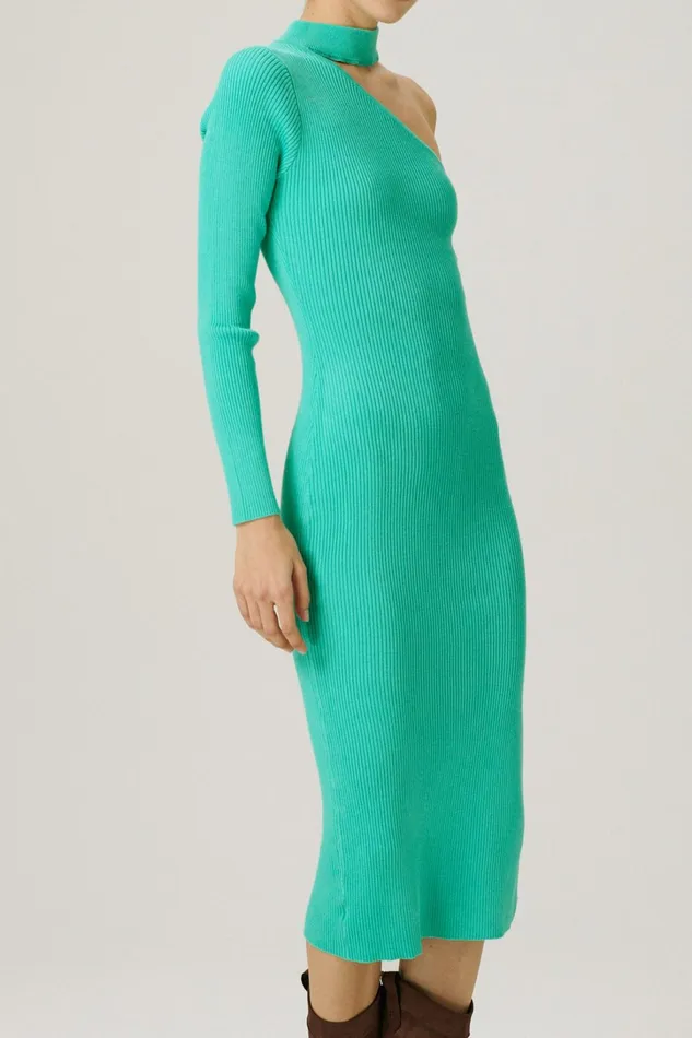 Storets Kiara One Shoulder Dress Women Sweaters and Knitwears
