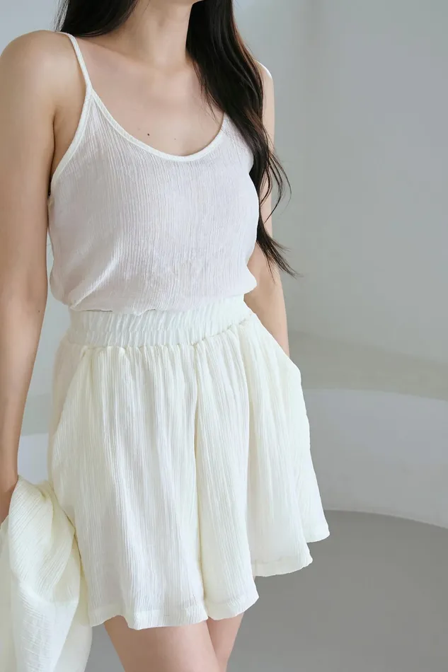 Storets Lani Crinkle Flare Shorts Women Shorts Storets Lani Crinkle Flare Shorts Women Shorts