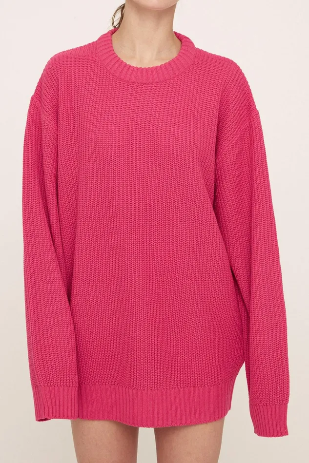 Storets Logan Oversized Sweater DressTop Women Tops Storets Logan Oversized Sweater DressTop Women Tops
