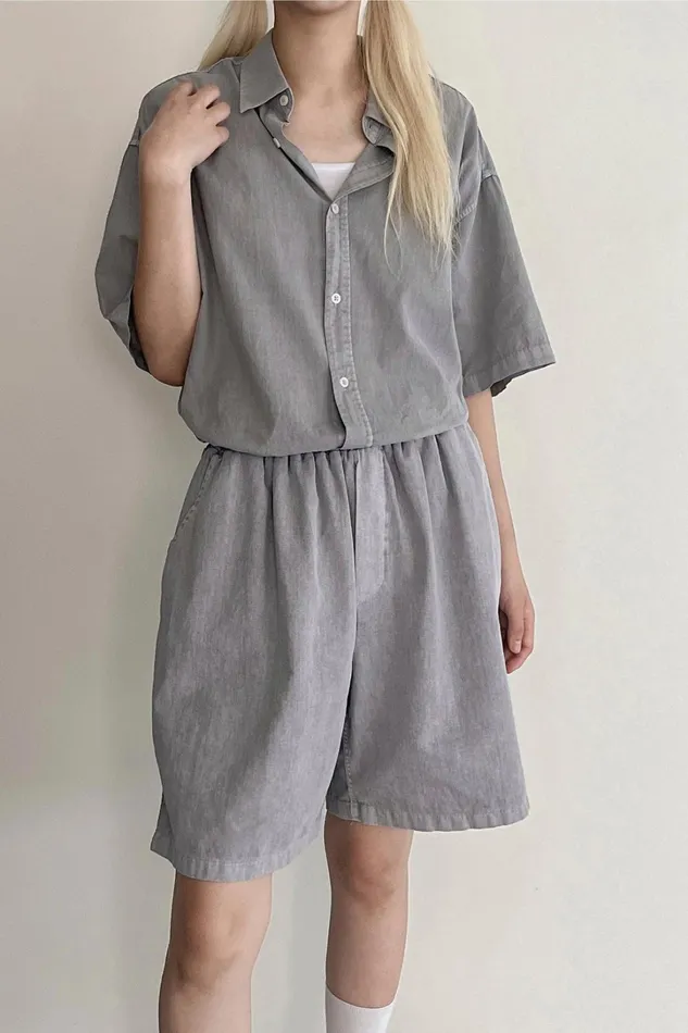 Storets Luna Washed Shorts Women Shorts