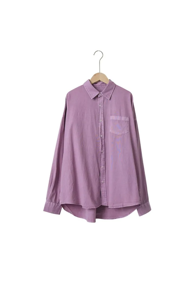 Storets Lydia Oversized Washed Shirt Women Shirts and Blouses Storets Lydia Oversized Washed Shirt Women Shirts and Blouses