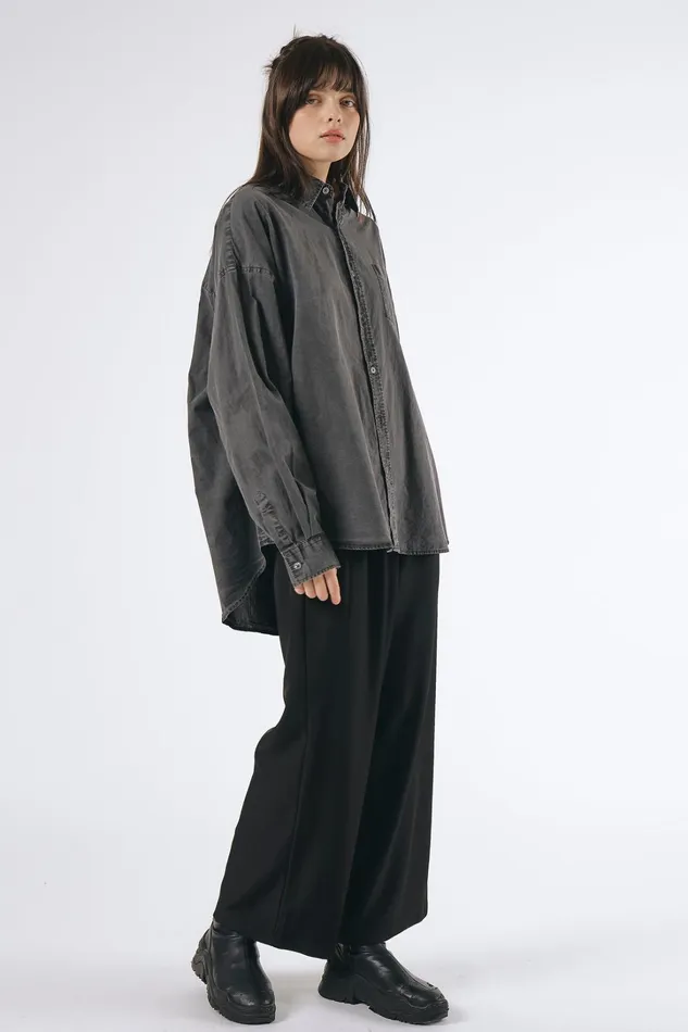 Storets Lydia Oversized Washed Shirt Women Shirts and Blouses Storets Lydia Oversized Washed Shirt Women Shirts and Blouses