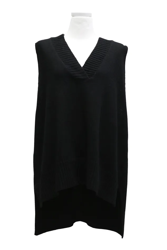 Storets Lyla Oversized Knit Vest Women Sweaters and Knitwears