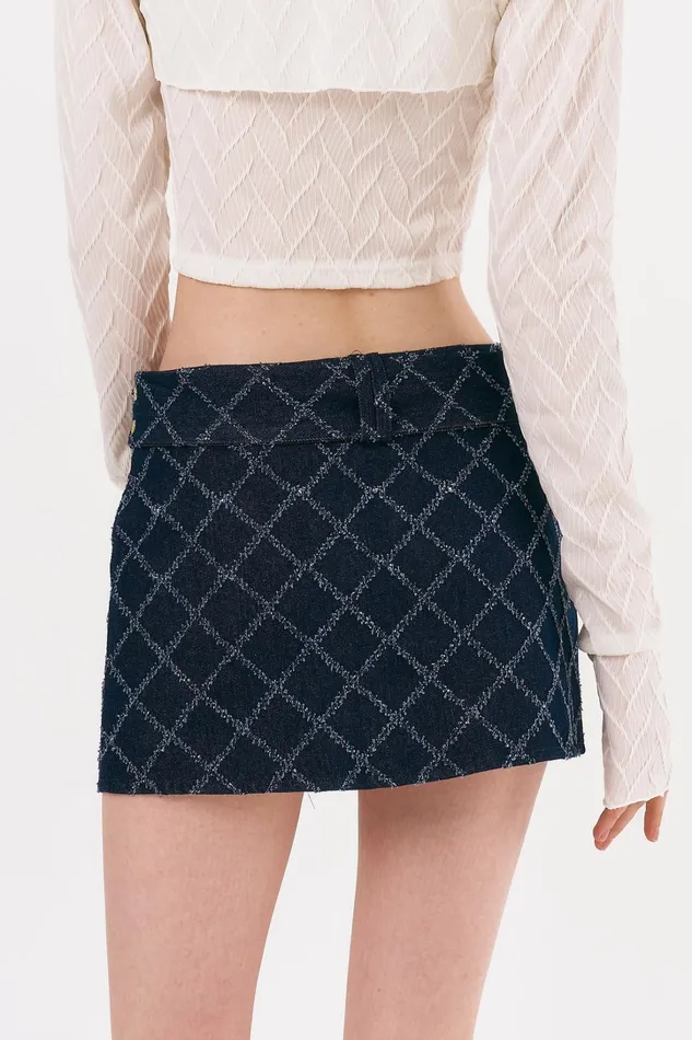 Storets Melissa Micro Mini Denim Skirt Women Skirts
