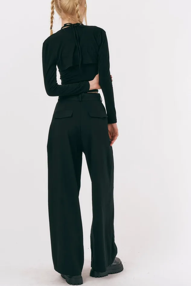 Storets Mindy Ruched Top And Cardi Set Women Tops