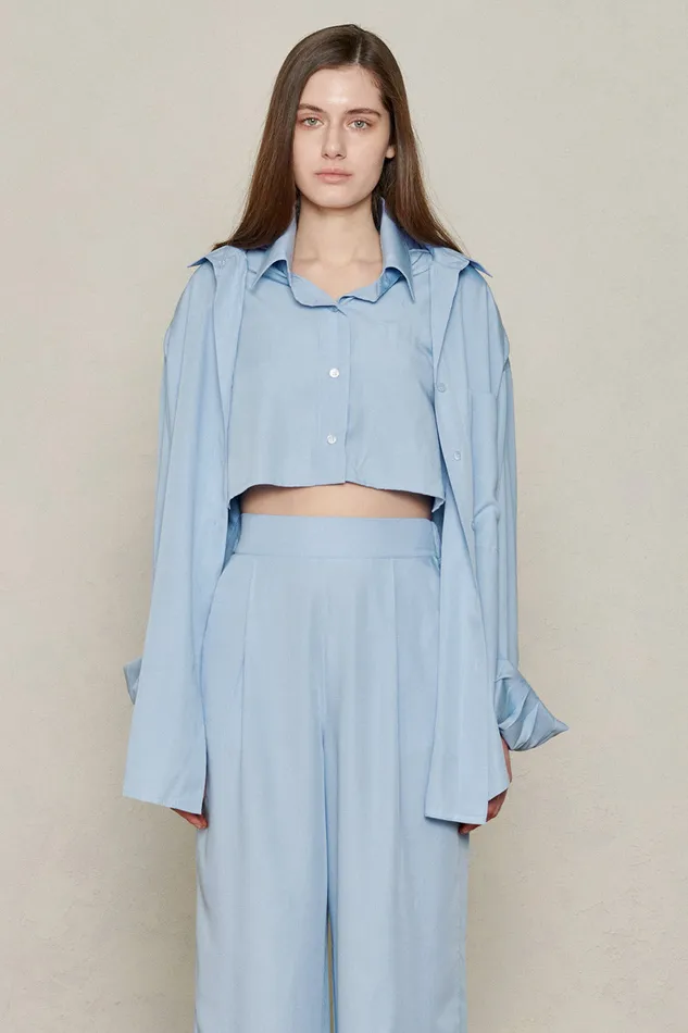 Storets MultiWay Layered Bamboo Shirt Women Shirts and Blouses