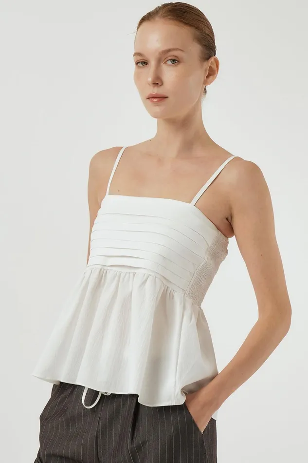 Storets Plan Pleated Cami Top Women Shirts and Blouses Storets Plan Pleated Cami Top Women Shirts and Blouses