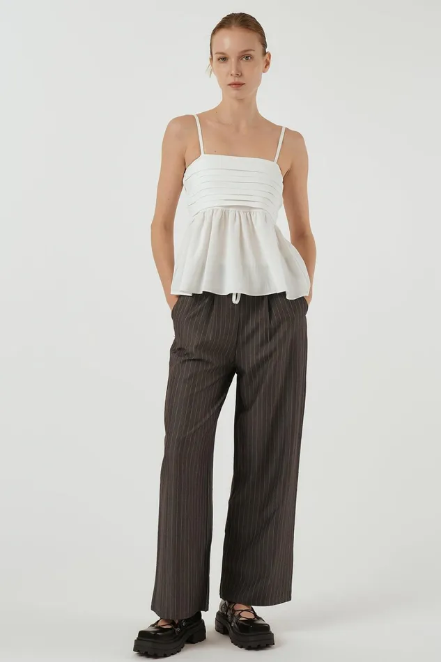 Storets Plan Pleated Cami Top Women Shirts and Blouses Storets Plan Pleated Cami Top Women Shirts and Blouses