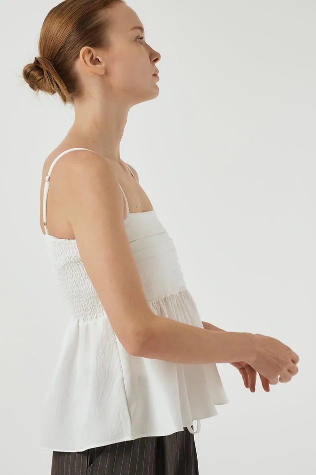 Storets Plan Pleated Cami Top Women Shirts and Blouses Storets Plan Pleated Cami Top Women Shirts and Blouses