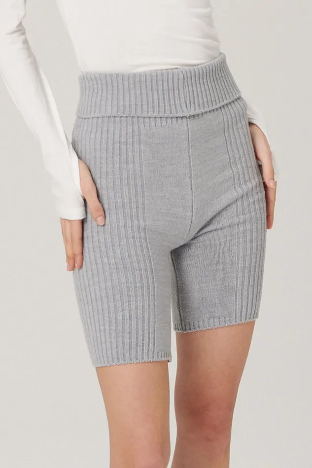 Storets Quinn Sweater Biker Shorts Women Shorts