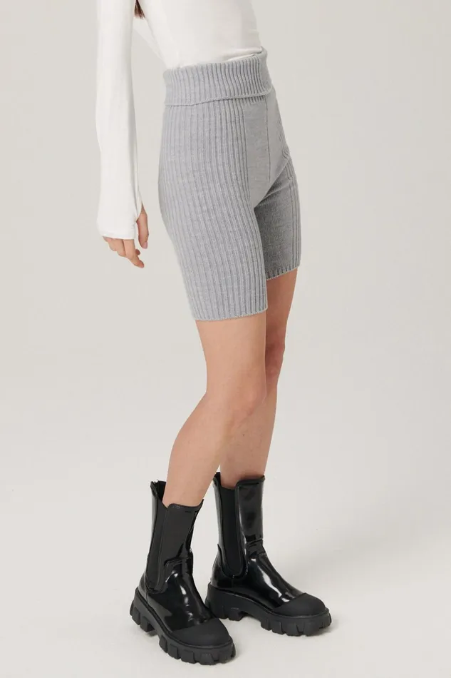 Storets Quinn Sweater Biker Shorts Women Shorts